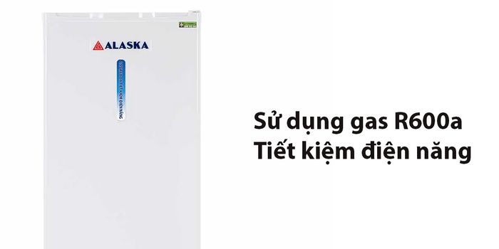 Sử dụng gas R600a, tiết kiệm điện năng
