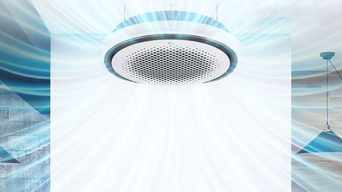 Hơi lạnh được lan tỏa 360 độ đến mọi vị trí