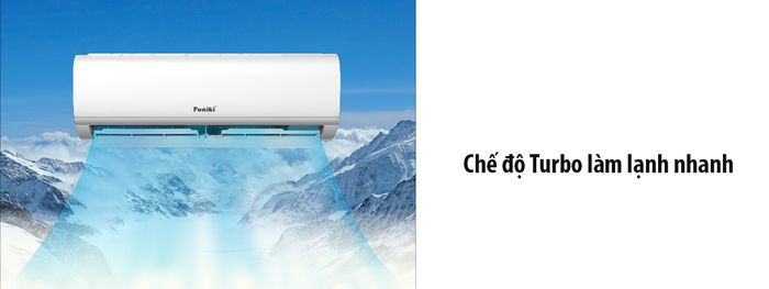 Chế độ làm lạnh nhanh Turbo