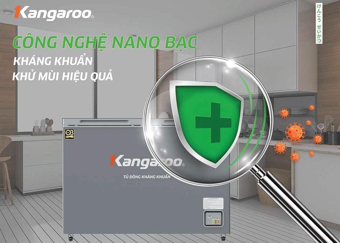 Công nghệ Nano bạc kháng khuẩn hiệu quả