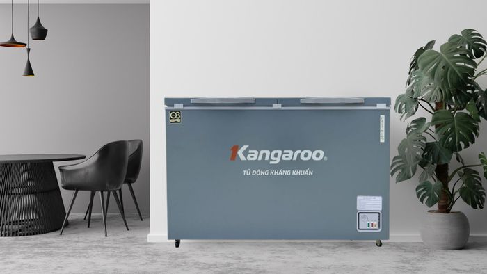 Tủ Đông Mát Kangaroo 327 Lít KGFZ389NK2 sở hữu thiết kế hiện đại