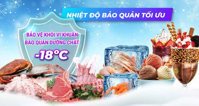 Dàn lạnh bằng đồng giúp tủ cấp đông sâu cho thực phẩm