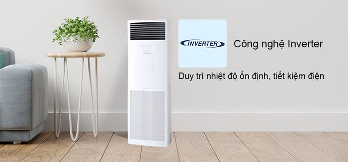 Duy trì nhiệt độ ổn định, tiết kiệm điện với công nghệ Inverter