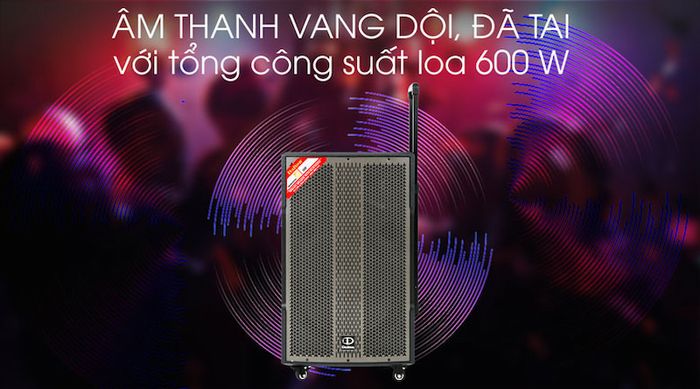 Hệ thống loa hoàn hảo với công suất lớn