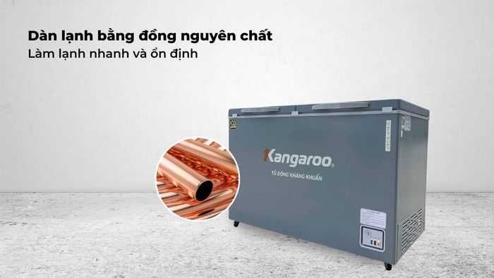 Dàn lạnh bằng đồng có hiệu suất làm lạnh cao