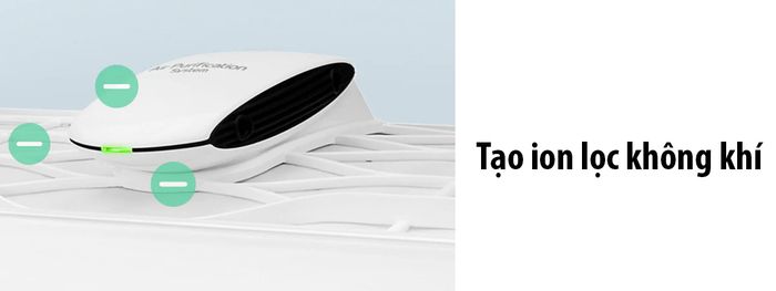 Tạo ion lọc không khí giữ bầu không khí trong lành