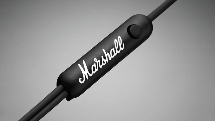 Nút điều khiển đơn tiện dụng của tai nghe Marshall Mode Black And White