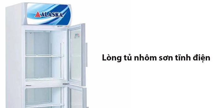 Lòng tủ nhôm sơn tĩnh điện