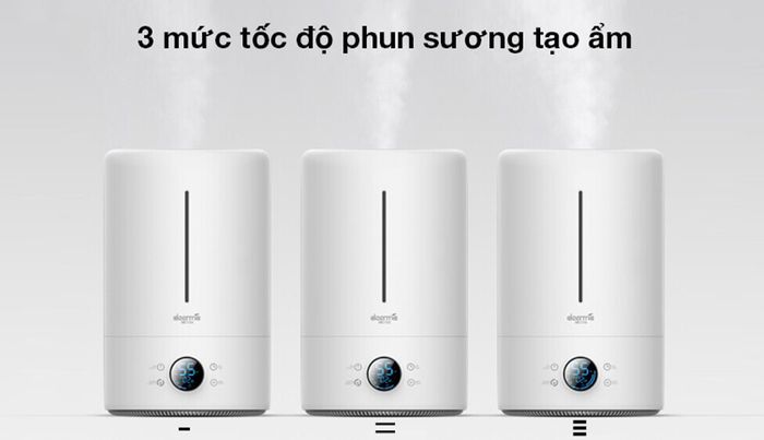 3 chế độ hoạt động của máy lọc tạo ẩm Deerma F628S