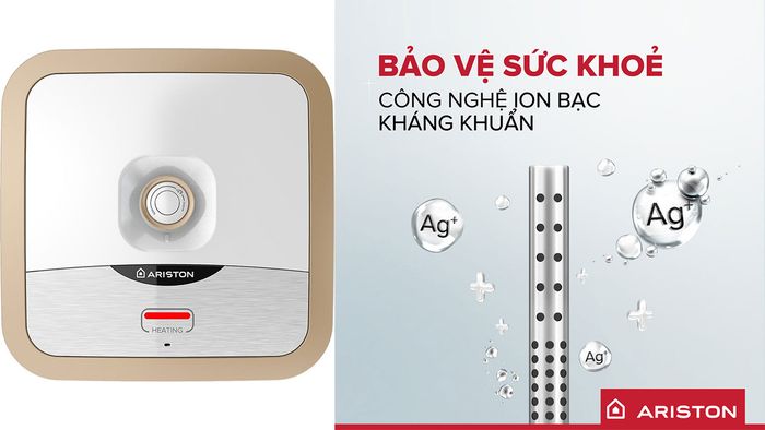 Công nghệ Ion Bạc giữ nước luôn sạch khuẩn