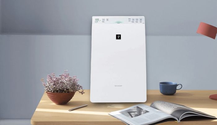 Vẻ đẹp hiện đại của máy lọc không khí tạo ẩm Sharp KC-F30EV-W