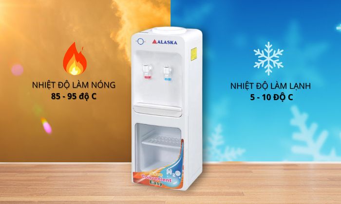 Máy Làm Nóng Lạnh Nước Uống Alaska R-28 có công suất lớn
