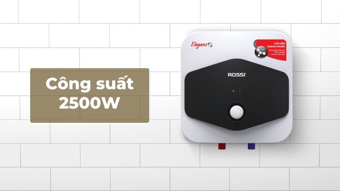 Công suất 2500W mạnh mẽ