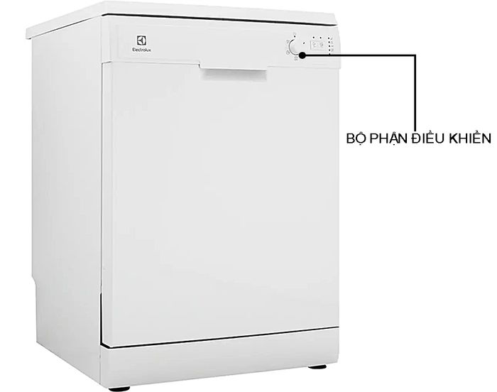 Bộ phận điều khiển của máy rửa chén Electrolux ESF5206LOW