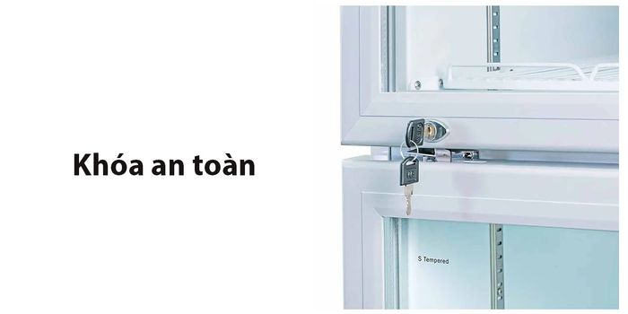 Được trang bị khóa an toàn