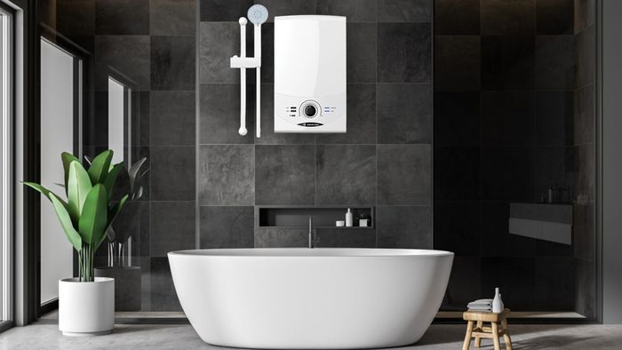 Bình đun nước nóng tức thời Ariston SM35PE-VN có kiểu dáng sang trọng