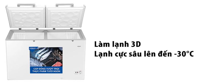 Làm lạnh 3D, lạnh cực sâu lên đến -30°C