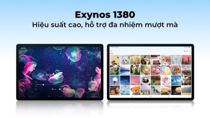 Chipset Exynos 1380 hỗ trợ đa nhiệm mượt mà