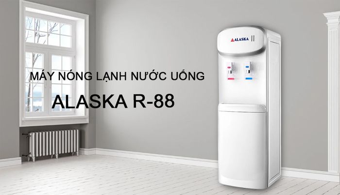 Thiết kế nhỏ gọn của Máy Làm Nóng Lạnh Nước Uống Alaska R-88