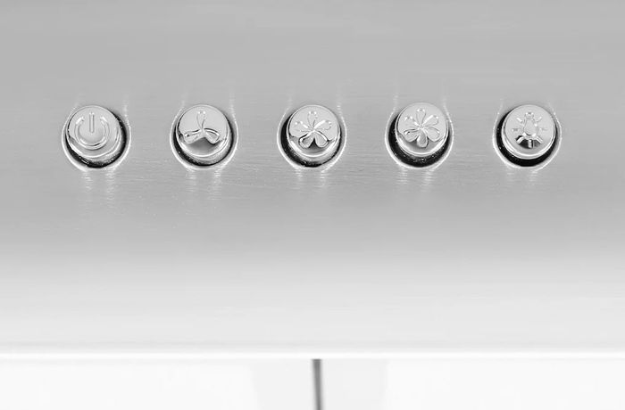 Bảng điều khiển của máy hút mùi Pramie CL9S-700