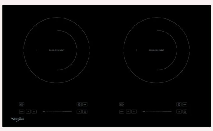 Mặt bếp điện 2 vùng nấu Whirlpool ACT7324/BLV