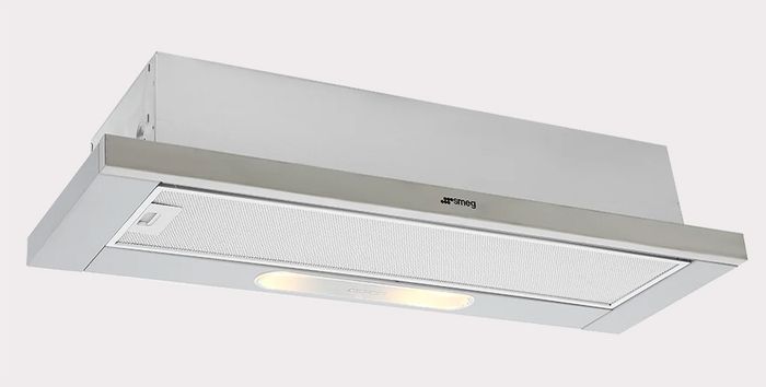 Máy hút mùi âm tủ Smeg 60cm KSET62E kiểu lắp âm gọn gàng