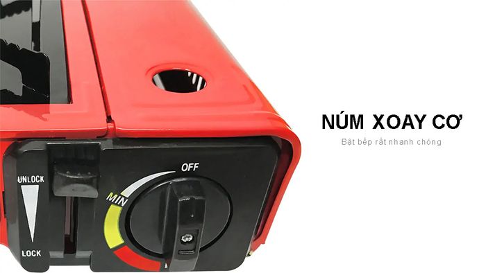 Điều khiển bếp bằng núm xoay cơ