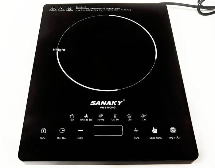Bếp hồng ngoại đơn Sanaky VH-6100HG 1 vùng nấu