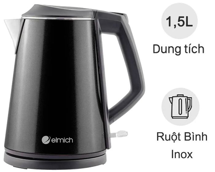 Bình đun siêu tốc Elmich KEE-1785 có dung tích 1.5 lít