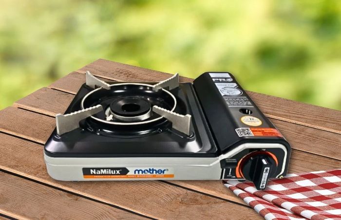 Bếp gas mini Namilux-Mother NH-P3111PF nhỏ gọn dễ sử dụng