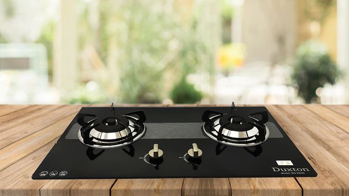 Bếp gas âm Duxton DG-2SGD kiểu dáng sang trọng, mặt kính cường lực