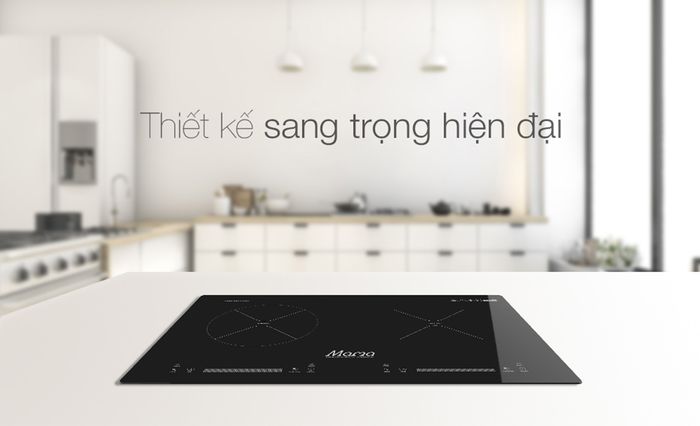 Bếp từ - hồng ngoại đôi Sunhouse Mama MMB9200MIX kiểu dáng sang trọng