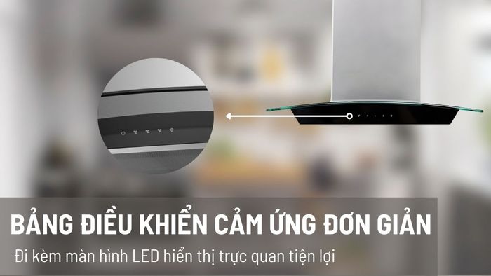 Bảng điều khiển cảm ứng đơn giản