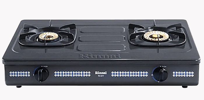 Bếp gas đôi Rinnai RV-377(G)N 2 vùng nấu tiện dụng