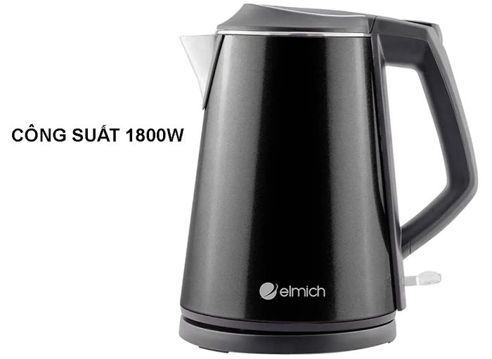 Elmich 1.5L KEE-1785 hoạt động với công suất cao giúp đun nước sôi nhanh