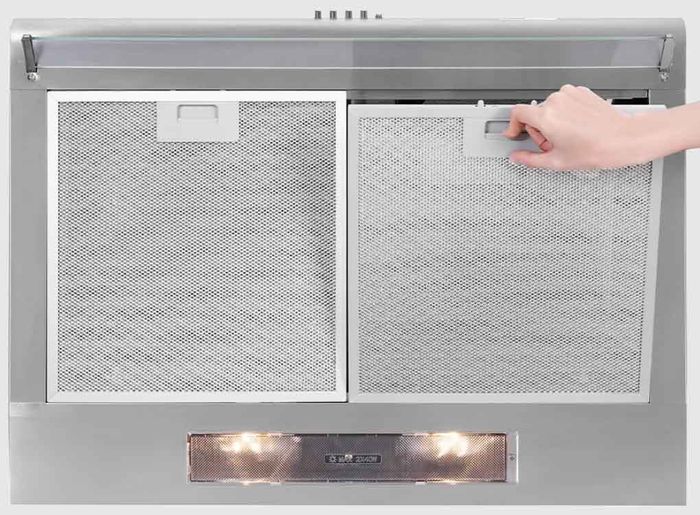 Máy hút mùi Pramie CL9S-700 trang bị hệ thống 2 đèn LED