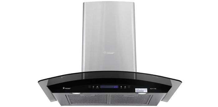 Động cơ tua bin đôi tích hợp trong máy hút mùi Pramie AC17-700 - Thái Lan