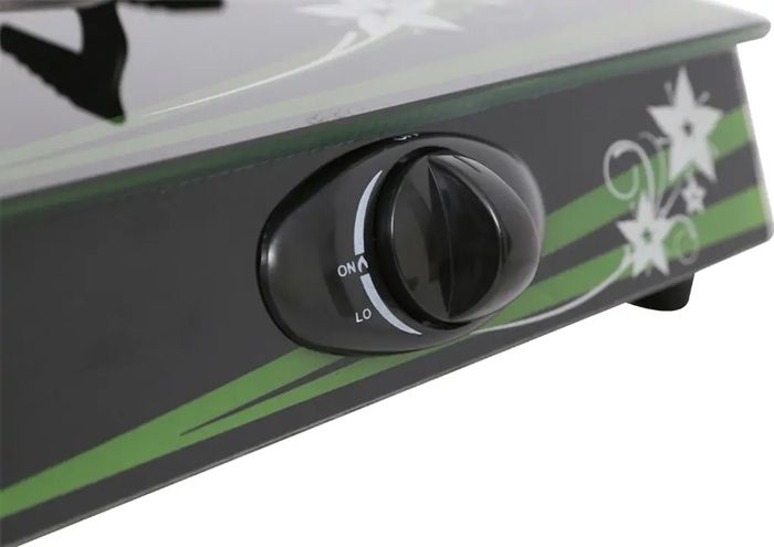Bếp gas đôi Duxton DG-366 được điều chỉnh bằng núm xoay