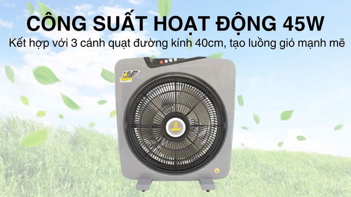Yanfan BD488 hoạt động với công suất lên đến 45W