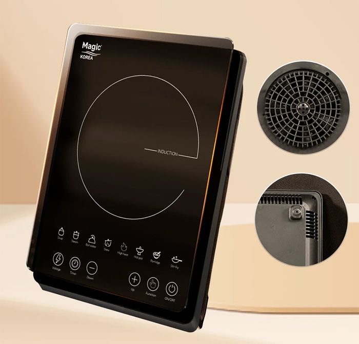 Hệ thống tản nhiệt của bếp điện từ Magic A-50