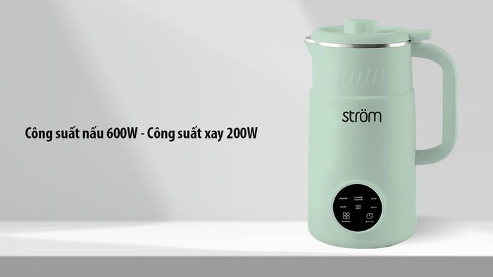 Công suất nấu 600W - Công suất xay 200W