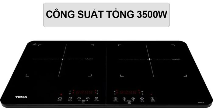 Bếp từ đôi Teka DS3502-P công suất mạnh mẽ 3500W