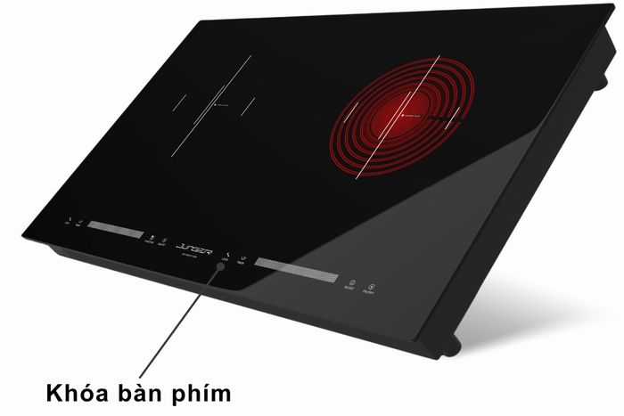 Tính năng khóa bàn phím của bếp