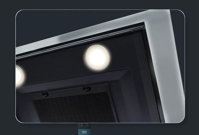 Đèn LED trên máy hút mùi Iruka I-410 - Thái Lan