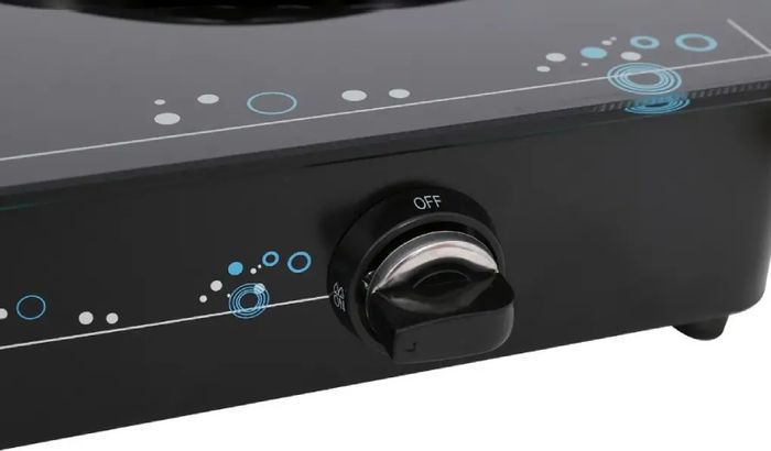 Điều khiển bếp gas bằng núm xoay cơ