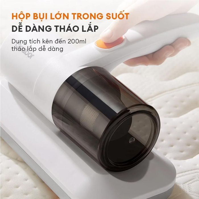 Hộp chứa bụi của máy hút bụi Gaabor VCD10M-WH02A dung tích lớn