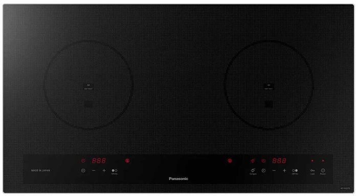 Bếp điện từ Panasonic KY-A227EKRA - Nhật Bản gồm 2 vùng nấu