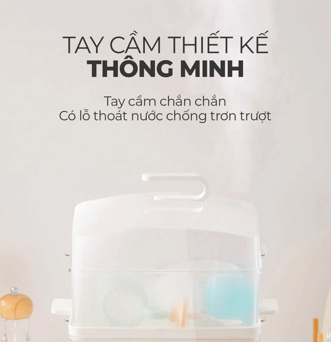 AC-280 có tay cầm chống trơn trượt