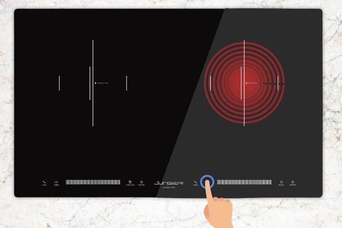 Bảng điều khiển bếp điện từ hồng ngoại Junger CEJ-203-IF