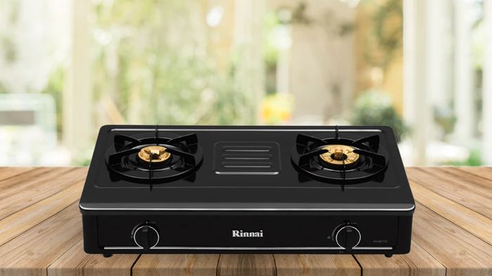 Bếp gas Rinnai RV-B274SB(EB) có thiết kế hiện đại sang trọng